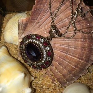 Antique style Necklace Sultana Sterling silver 925